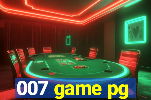 007 game pg